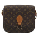 LOUIS VUITTON Monogram Saint Cloud GM Shoulder Bag M51242 LV Auth 190992-13