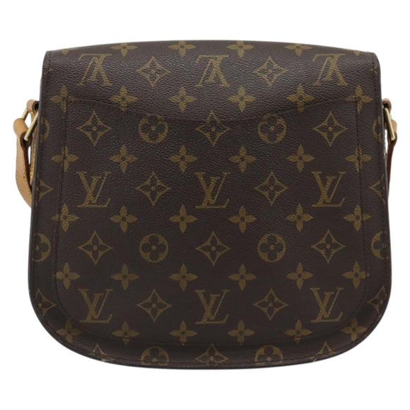LOUIS VUITTON Monogram Saint Cloud GM Shoulder Bag M51242 LV Auth 190992
