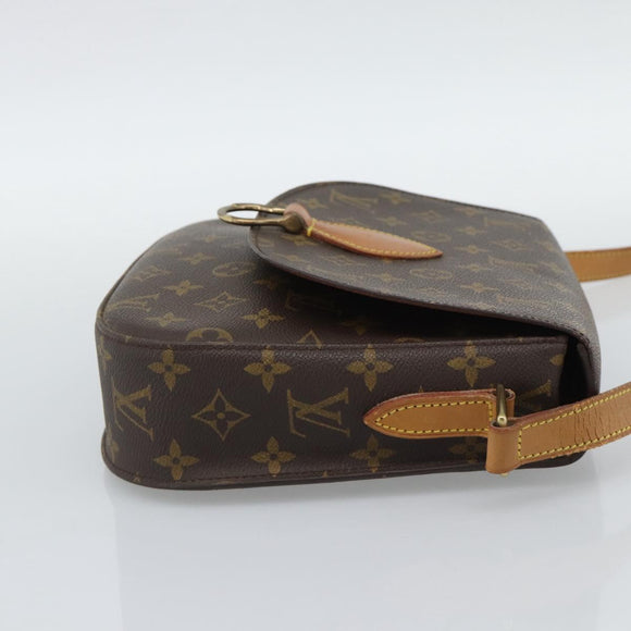 LOUIS VUITTON Monogram Saint Cloud GM Shoulder Bag M51242 LV Auth 190992