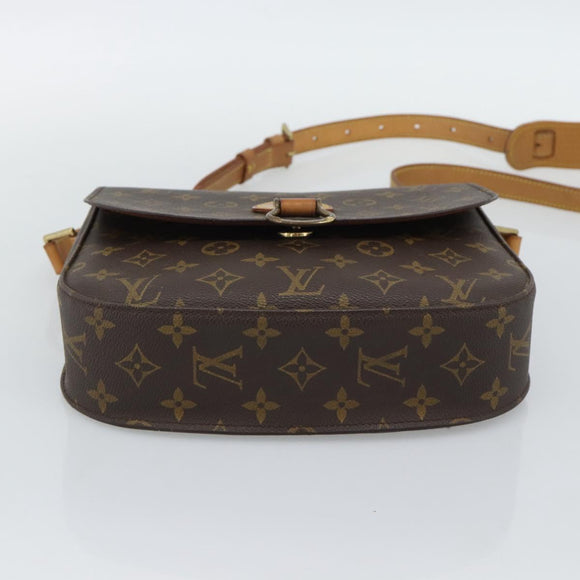 LOUIS VUITTON Monogram Saint Cloud GM Shoulder Bag M51242 LV Auth 190992