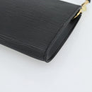 LOUIS VUITTON Epi Pochette Accessoires Pouch Black M52982 LV Auth 190993A-15