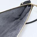 LOUIS VUITTON Epi Pochette Accessoires Pouch Black M52982 LV Auth 190993A-18