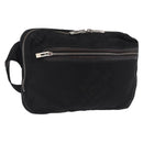 LOUIS VUITTON Damier Geant Arche Body Bag Noir M93021 LV Auth 190996-1