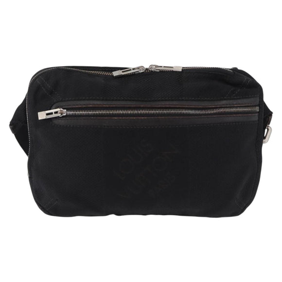LOUIS VUITTON Damier Geant Arche Body Bag Noir M93021 LV Auth 190996