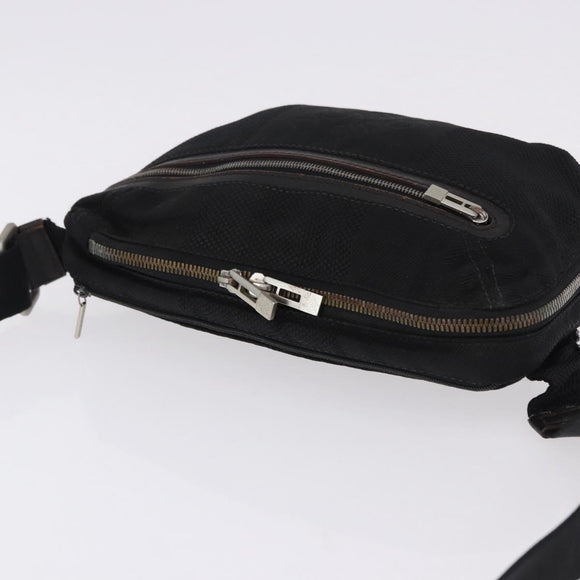 LOUIS VUITTON Damier Geant Arche Body Bag Noir M93021 LV Auth 190996