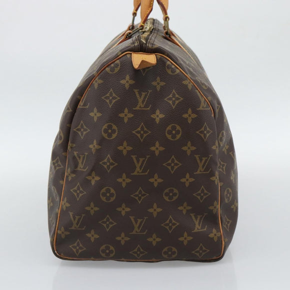 LOUIS VUITTON Monogram Keepall 50 Boston Bag M41426 LV Auth 190998