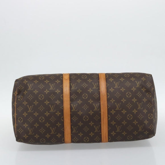 LOUIS VUITTON Monogram Keepall 50 Boston Bag M41426 LV Auth 190998