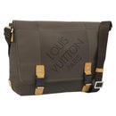LOUIS VUITTON Damier Geant Roux Shoulder Bag Tail M93077 LV Auth 190999-1