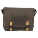 LOUIS VUITTON Damier Geant Roux Shoulder Bag Tail M93077 LV Auth 190999-2