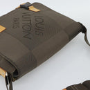 LOUIS VUITTON Damier Geant Roux Shoulder Bag Tail M93077 LV Auth 190999-6