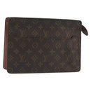 LOUIS VUITTON Monogram Pochette Homme Clutch Bag M51795 LV Auth 191001-1