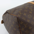 LOUIS VUITTON Monogram Keepall 50 Boston Bag M41426 LV Auth 191008-14
