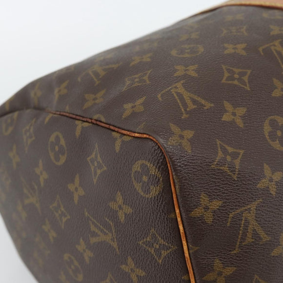 LOUIS VUITTON Monogram Keepall 50 Boston Bag M41426 LV Auth 191008