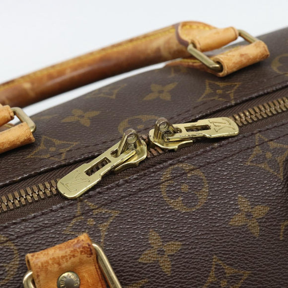 LOUIS VUITTON Monogram Keepall 50 Boston Bag M41426 LV Auth 191008