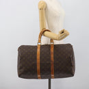 LOUIS VUITTON Monogram Keepall 50 Boston Bag M41426 LV Auth 191008-19
