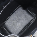 CELINE Macadam Canvas Shoulder Bag PVC Leather Black Gold Auth 191013A-18