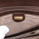 GUCCI Bamboo Hand Bag Leather Brown Auth 191015-17