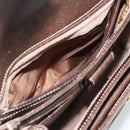 GUCCI Bamboo Hand Bag Leather Brown Auth 191015-11