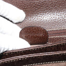 GUCCI Bamboo Hand Bag Leather Brown Auth 191015-12