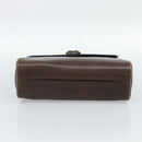 GUCCI Bamboo Hand Bag Leather Brown Auth 191015-5