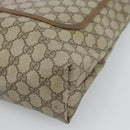 GUCCI GG Supreme Tote Bag PVC Leather Beige 39 02 003 Auth 191018-9