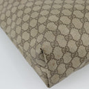 GUCCI GG Supreme Tote Bag PVC Leather Beige 39 02 003 Auth 191018-16
