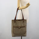 GUCCI GG Supreme Tote Bag PVC Leather Beige 39 02 003 Auth 191018-21