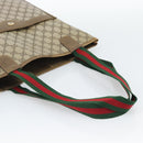GUCCI GG Supreme Tote Bag PVC Leather Beige 39 02 003 Auth 191018-7