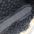 SAINT LAURENT Tote Bag Leather Black Beige Auth 191020-12