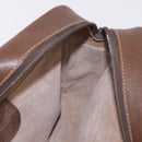 GUCCI GG Supreme Shoulder Bag PVC Leather Beige Gold Auth 191022-17