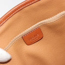 CELINE Macadam Tote Bag PVC Leather Brown Gold Auth 191023A-20