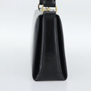 GUCCI Hand Bag Leather Black Gold 001 085 1368 Auth 191025-4