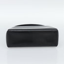 GUCCI Hand Bag Leather Black Gold 001 085 1368 Auth 191025-9