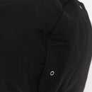 PRADA Drawstring Shoulder Bag Nylon Black Silver Auth 191026A-15