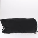 PRADA Drawstring Shoulder Bag Nylon Black Silver Auth 191026A-4