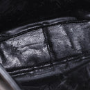 GUCCI Bamboo Hand Bag Leather 2way Black Gold 001 3444 Auth 191028-11