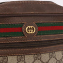 GUCCI GG Supreme Shoulder Bag PVC Leather Beige Gold 56 01 087 Auth 191029-17
