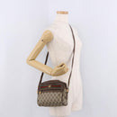 GUCCI GG Supreme Shoulder Bag PVC Leather Beige Gold 56 01 087 Auth 191029-22