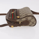 GUCCI GG Supreme Shoulder Bag PVC Leather Beige Gold 56 01 087 Auth 191029-4
