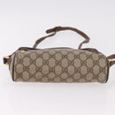 GUCCI GG Supreme Shoulder Bag PVC Leather Beige Gold 56 01 087 Auth 191029-5