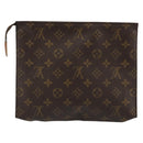 LOUIS VUITTON Monogram Poche Toilette 26 Pouch M47542 LV Auth 191030A-2