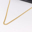 GUCCI Chain Shoulder Bag Leather Black Gold Auth 191035-7