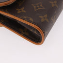 LOUIS VUITTON Monogram Pochette Florentine PM Waist bag M51855 LV Auth 191036A-14