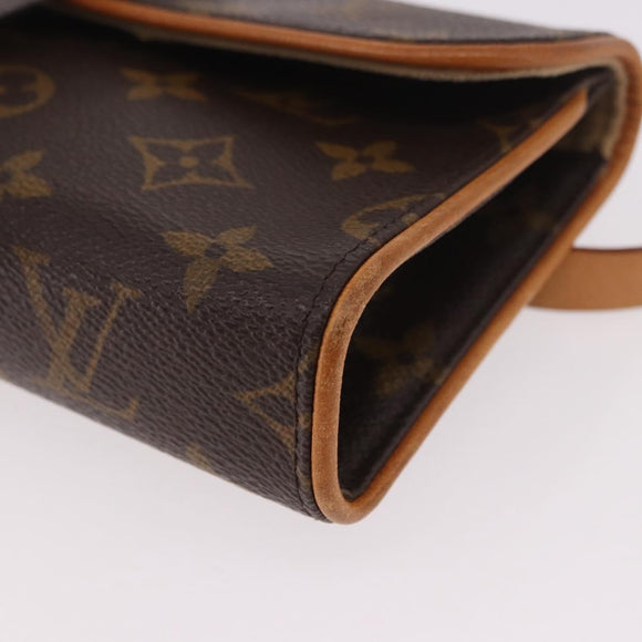 LOUIS VUITTON Monogram Pochette Florentine PM Waist bag M51855 LV Auth 191036A