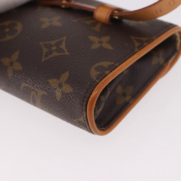 LOUIS VUITTON Monogram Pochette Florentine PM Waist bag M51855 LV Auth 191036A