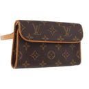 LOUIS VUITTON Monogram Pochette Florentine PM Waist bag M51855 LV Auth 191036A-1