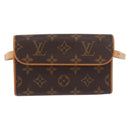 LOUIS VUITTON Monogram Pochette Florentine PM Waist bag M51855 LV Auth 191036A-13