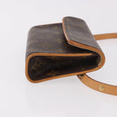LOUIS VUITTON Monogram Pochette Florentine PM Waist bag M51855 LV Auth 191036A-3