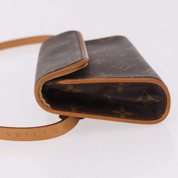 LOUIS VUITTON Monogram Pochette Florentine PM Waist bag M51855 LV Auth 191036A