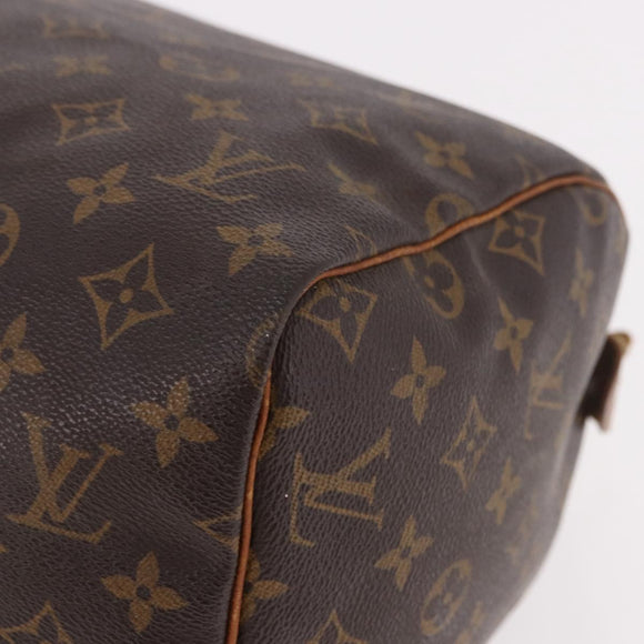 LOUIS VUITTON Monogram Speedy 30 Hand Bag M41526 LV Auth 191044A